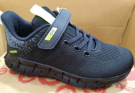 Кроссовки  Strobbs  черный  текстиль F-90404 фото в интернет-магазине | Omadey.ru