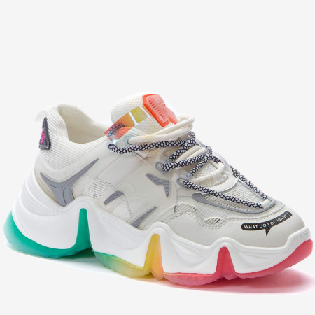 Кроссовки  Keddo  белый  кожа искусств./текстиль F-90721 фото в интернет-магазине | Omadey.ru