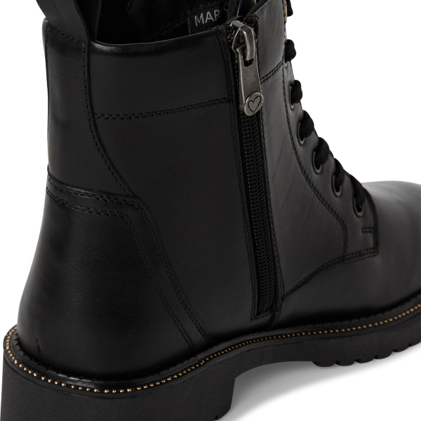 Фото Ботинки  Marco Tozzi  черный  кожа Z-400984