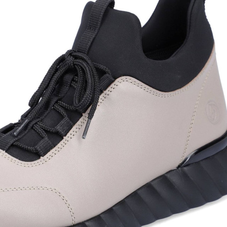 Полуботинки  Remonte  серый  кожа/текстиль Z-400110 фото в интернет-магазине | Omadey.ru