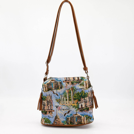 Сумка женская Omadey бежевый гобелен c10868 фото в интернет-магазине | Omadey.ru