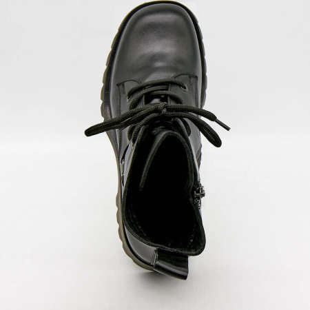 Ботинки  Dakkem  черный  кожа Z-100716 фото в интернет-магазине | Omadey.ru