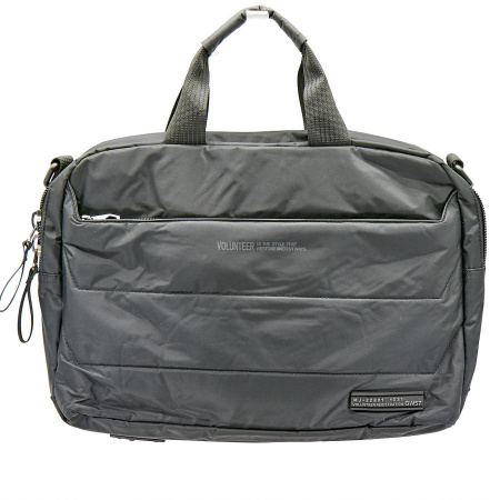 Сумка  мужские Volunteer  черный  текстиль c11604-black фото в интернет-магазине | Omadey.ru