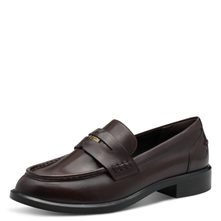 Туфли  Tamaris  коричневый  кожа  Z-400959 фото в интернет-магазине | Omadey.ru