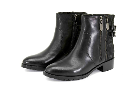 Ботильоны  Balex  черный  кожа Z-8737 фото в интернет-магазине | Omadey.ru