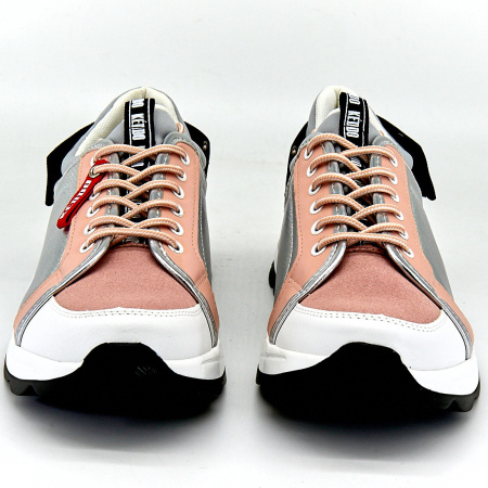 Кроссовки  Keddo  розовый  кожа искусств./текстиль F-80587 фото в интернет-магазине | Omadey.ru