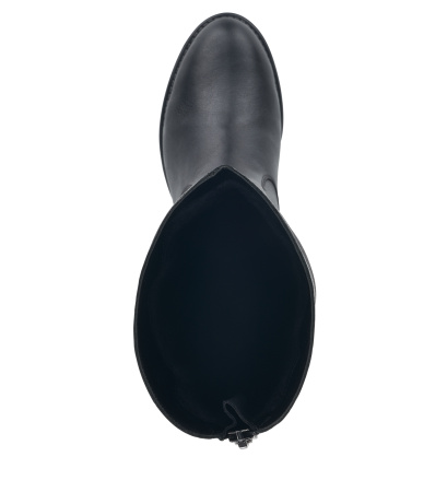 Сапоги  Remonte  черный  кожа/кожа искусств. Z-90164 фото в интернет-магазине | Omadey.ru