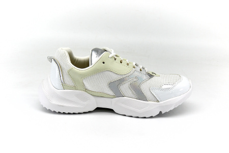 Кроссовки  Keddo  белый  кожа искусств./текстиль F-80588 фото в интернет-магазине | Omadey.ru