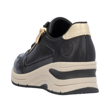 Кроссовки Rieker черный кожа искусств./текстиль F-400030 фото в интернет-магазине | Omadey.ru