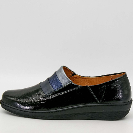 Туфли  Romer  черный  кожа лаковая F-90671 фото в интернет-магазине | Omadey.ru