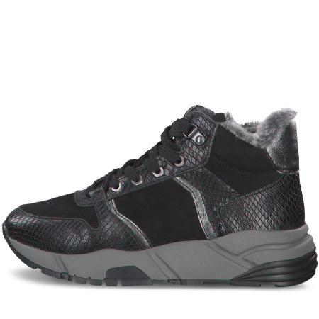 Кроссовки  Tamaris  черный  кожа Z-90258 фото в интернет-магазине | Omadey.ru