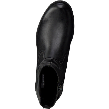 Ботинки  Tamaris  черный  кожа искусств. Z-8889 фото в интернет-магазине | Omadey.ru