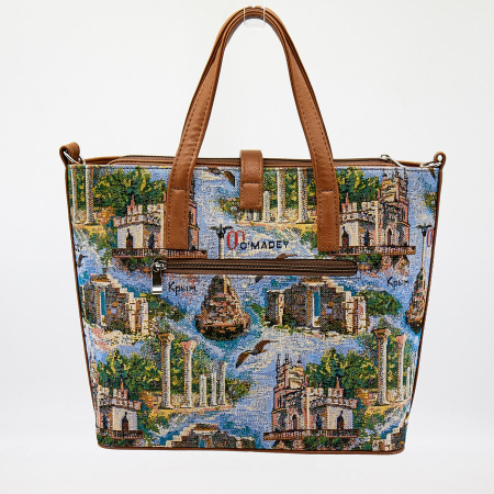 Сумка женская Omadey бежевый гобелен c10866 фото в интернет-магазине | Omadey.ru