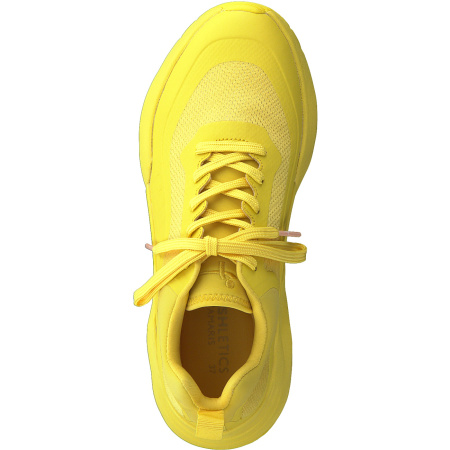 Кроссовки  женские Tamaris  желтый  текстиль F-80083 фото в интернет-магазине | Omadey.ru