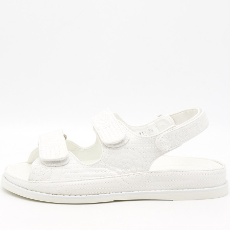 Сандалии  Glam Forever  белый  полиуретан F-91146 фото в интернет-магазине | Omadey.ru