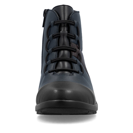 Ботинки  Rieker  синий  кожа/кожа искусств. Z-400868 фото в интернет-магазине | Omadey.ru