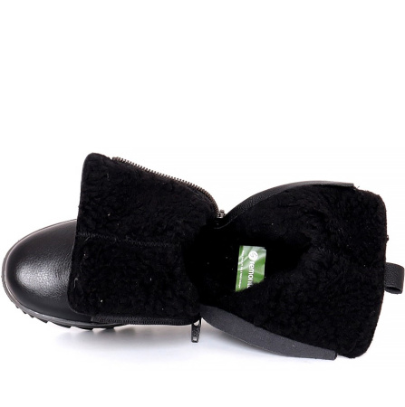 Полусапоги  Remonte  черный  кожа Z-400145 фото в интернет-магазине | Omadey.ru