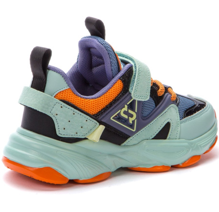 Кроссовки  Crosby  фиолетовый  кожа искусств. F-90583 фото в интернет-магазине | Omadey.ru