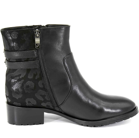 Ботильоны  Balex  черный  кожа Z-8737 фото в интернет-магазине | Omadey.ru