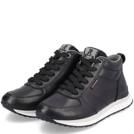 Кроссовки  Rieker  черный  кожа/текстиль Z-400018 фото в интернет-магазине | Omadey.ru