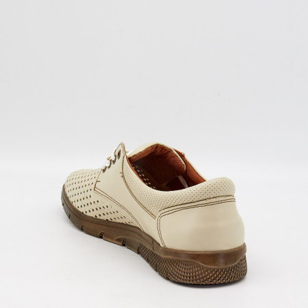 Туфли  Cayman  бежевый  кожа F-90261 фото в интернет-магазине | Omadey.ru