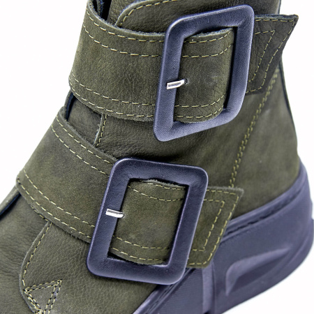 Ботинки  Dakkem  хаки  нубук Z-100808 фото в интернет-магазине | Omadey.ru