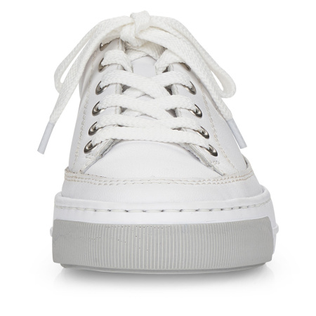 Кеды  Rieker  белый  кожа/кожа искусств. F-400019 фото в интернет-магазине | Omadey.ru