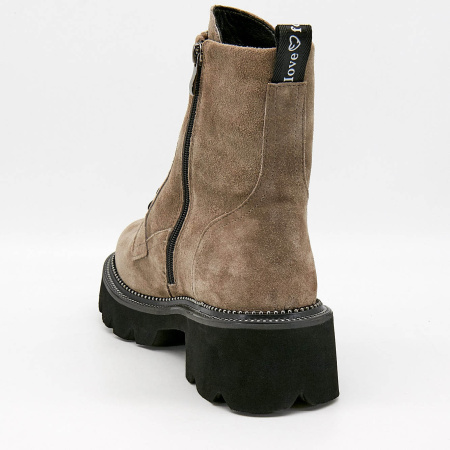 Ботинки  Bonavi  бежевый  кожа Z-100827 фото в интернет-магазине | Omadey.ru