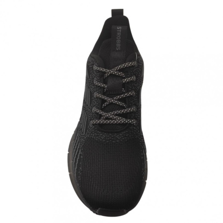 Кроссовки  женские Strobbs  черный  текстиль F-91064 фото в интернет-магазине | Omadey.ru