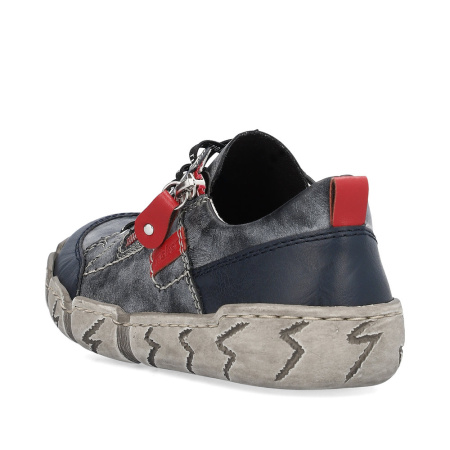 Кроссовки  Rieker  синий  кожа/кожа искусств. F-400161 фото в интернет-магазине | Omadey.ru