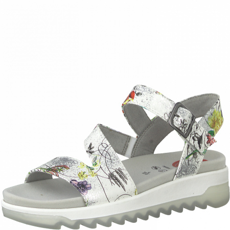 Сандалии  Jana  мультицвет  текстиль F-90884 фото в интернет-магазине | Omadey.ru