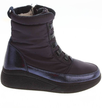 Полусапоги  Crosby  синий  нейлон Z-8994 фото в интернет-магазине | Omadey.ru