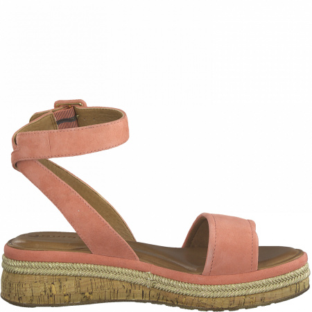 Сандалии  Tamaris  персиковый  кожа F-90518 фото в интернет-магазине | Omadey.ru