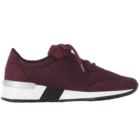 Кроссовки  Rieker  бордовый  кожа искусств./текстиль Z-90143 фото в интернет-магазине | Omadey.ru
