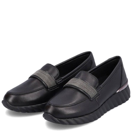 Туфли  Remonte  черный  кожа/кожа искусств. Z-300029 фото в интернет-магазине | Omadey.ru