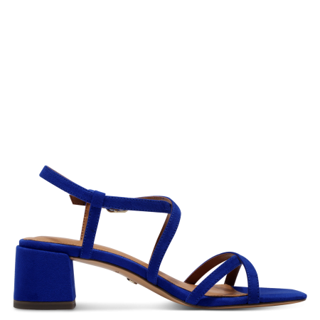 Босоножки  Tamaris  синий текстиль F-400916 фото в интернет-магазине | Omadey.ru