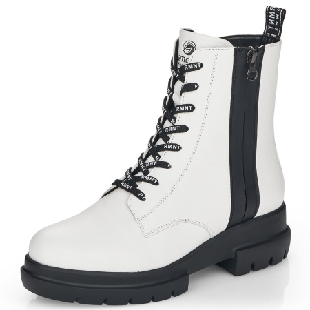 Ботинки  Remonte  белый  кожа Z-100707 фото в интернет-магазине | Omadey.ru