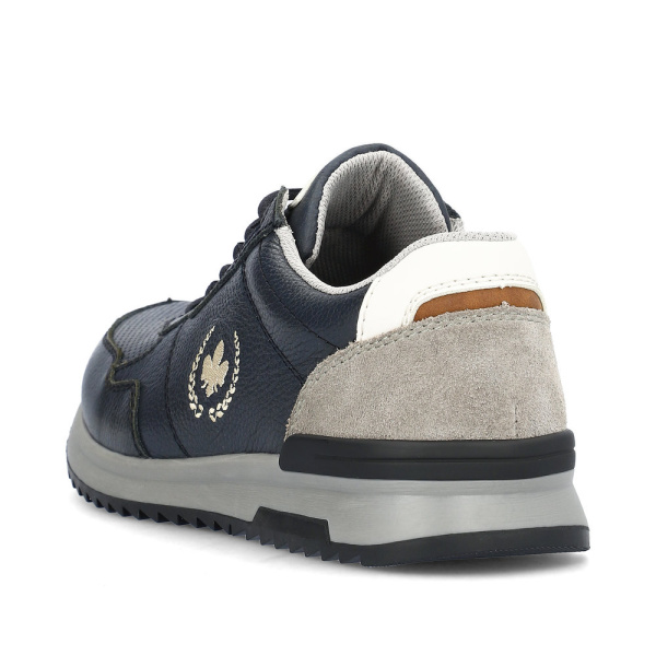 Фото Кроссовки  Rieker  синий  кожа/кожа искусств. F-400061 мужские Фото Кроссовки  Rieker  синий  кожа/кожа искусств. F-400061 мужские