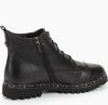 Ботинки  Baden  черный  кожа Z-89174 фото в интернет-магазине | Omadey.ru