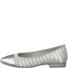 Балетки  Jana  серебряный  текстиль F-80818 фото в интернет-магазине | Omadey.ru
