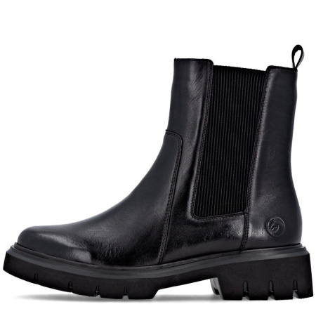 Ботинки  Remonte  черный  кожа Z-400832 фото в интернет-магазине | Omadey.ru