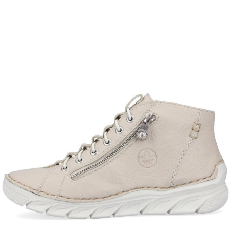 Ботинки  Rieker  бежевый  кожа искусств. Z-400023 фото в интернет-магазине | Omadey.ru