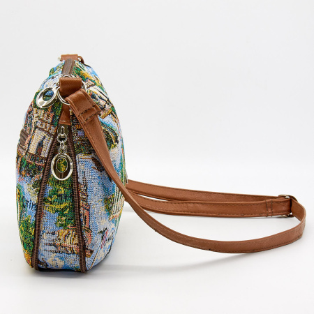 Сумка  Omadey  бежевый  гобелен c10798 фото в интернет-магазине | Omadey.ru