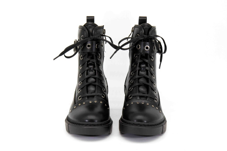 Ботинки  Betsy  черный  кожа искусств. Z-8600 фото в интернет-магазине | Omadey.ru