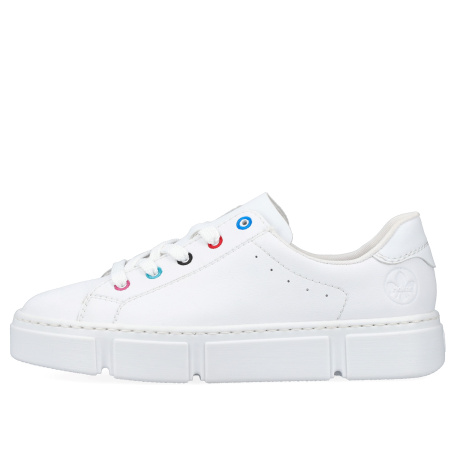 Кеды  Rieker  белый  кожа/кожа искусств. F-100202 фото в интернет-магазине | Omadey.ru Кеды  Rieker  белый  кожа/кожа искусств. F-100202 фото в интернет-магазине | Omadey.ru