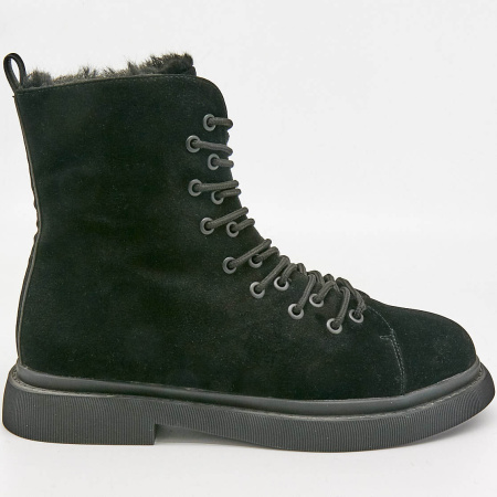 Ботинки  Betsy  черный  замша искусств. Z-8088 фото в интернет-магазине | Omadey.ru