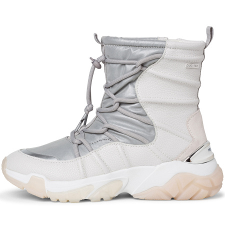 Ботинки  Tamaris  серебряный  текстиль Z-90286 фото в интернет-магазине | Omadey.ru