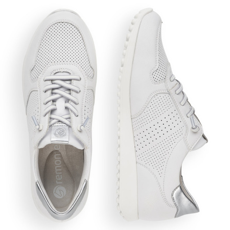 Кроссовки  Remonte  белый  кожа/кожа искусств. F-400158 фото в интернет-магазине | Omadey.ru