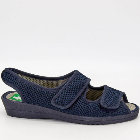 Босоножки  Imara ORTO  синий  текстиль F-90021 фото в интернет-магазине | Omadey.ru