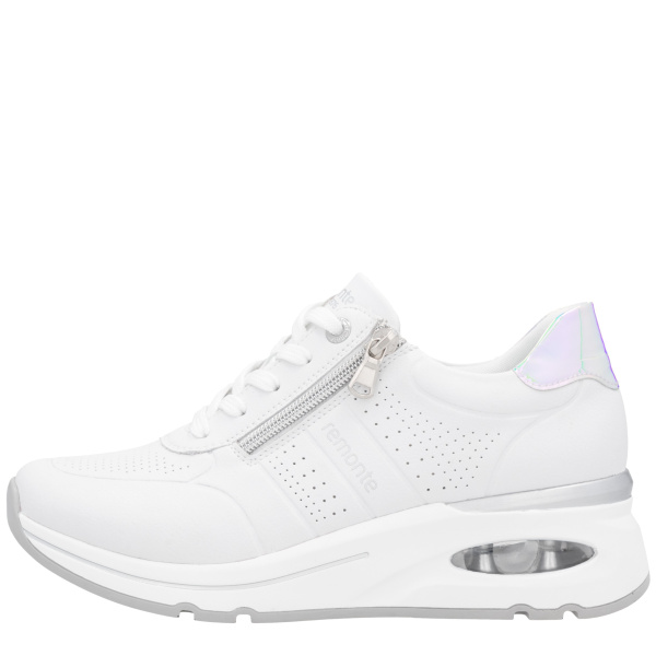 Фото Кроссовки  Remonte  белый кожа/кожа искусств. F-400461 Фото Кроссовки  Remonte  белый кожа/кожа искусств. F-400461